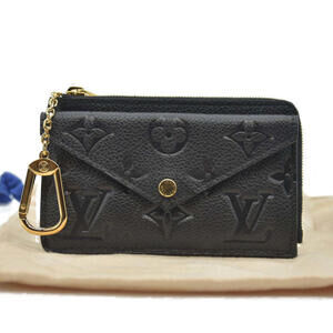 Louis Vuitton  Empreinte Recto Verso Card Holder Black RFID
